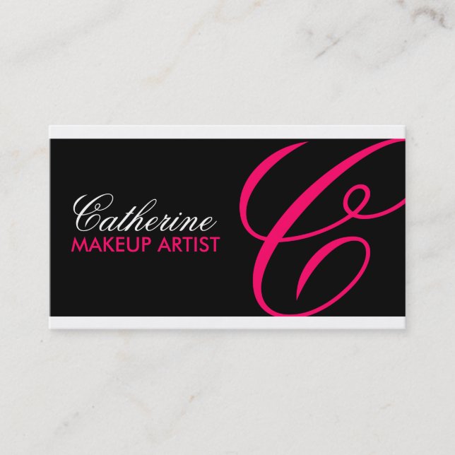 Monogram Business Cards (Front)