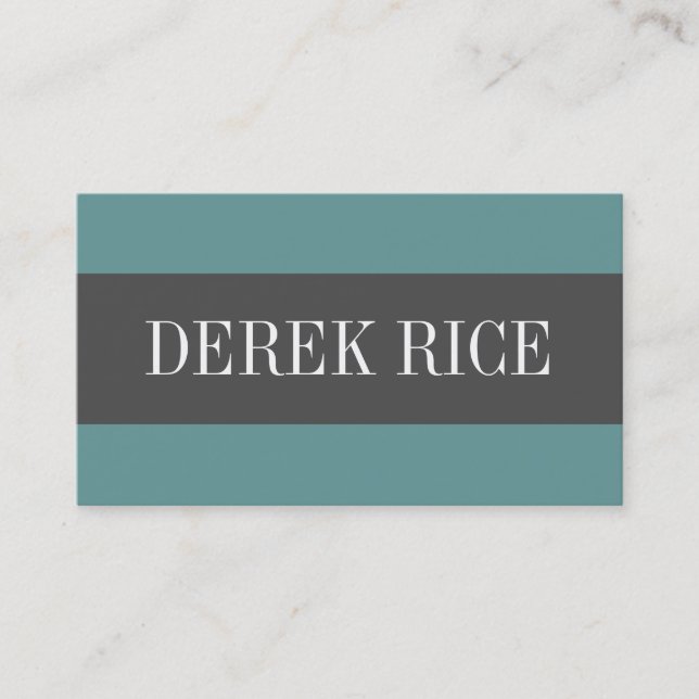 Monogram Business Cards (Front)