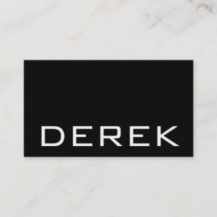 Monogram Business Cards