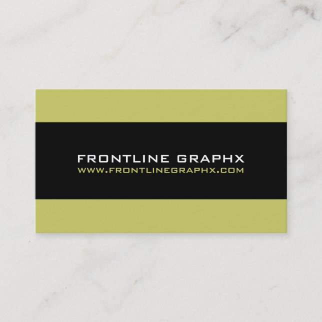 Monogram Business Cards (Front)