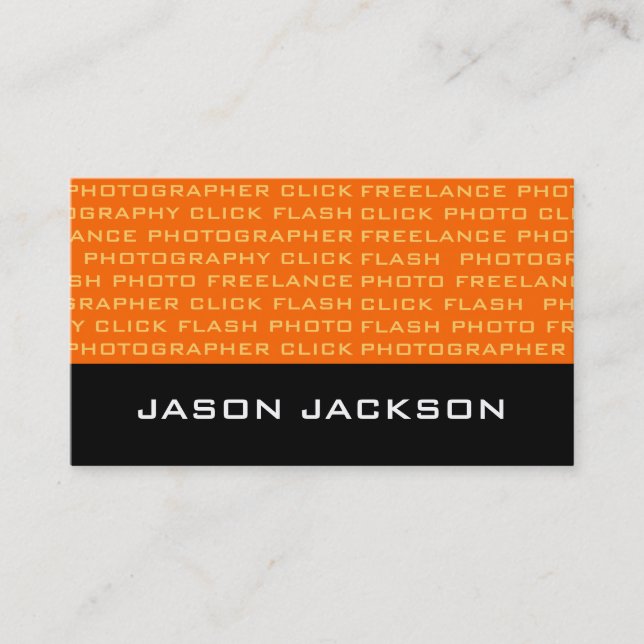 Monogram Business Cards (Front)