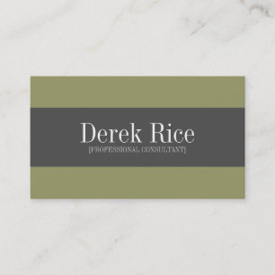 Monogram Business Cards