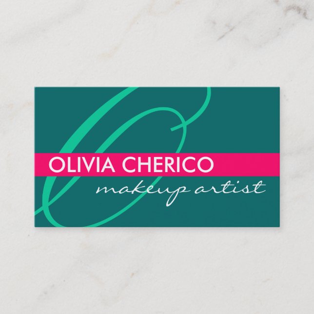 Monogram Business Cards (Front)