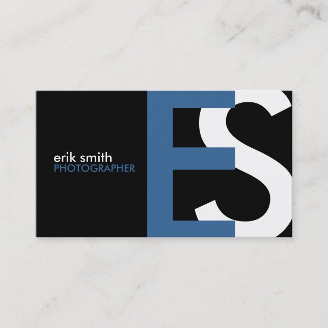 Monogram Business Cards (Front)
