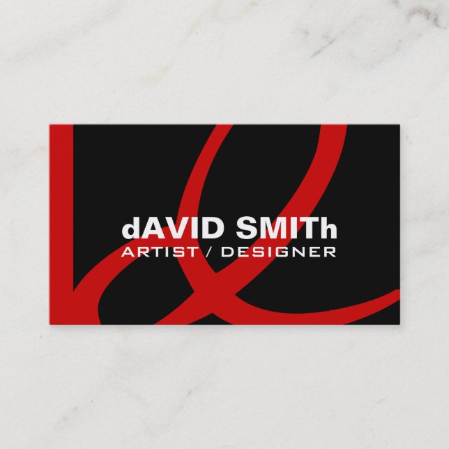 Monogram Business Cards (Front)