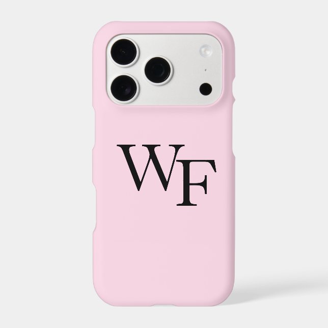  Monogram Business iPhone 15 Case (Back)