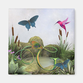 Monogram Butterfly Magnet Fantasy G