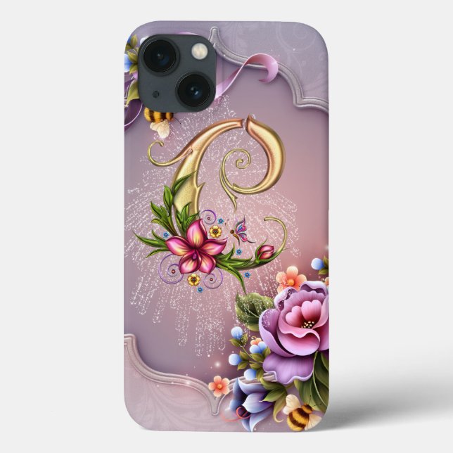 Monogram C iPad Air Case (Back)