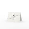 Monogram Calligraphy Script Classic Ivory Note