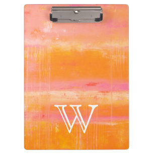 Monogram   Caribbean Sky Clipboard