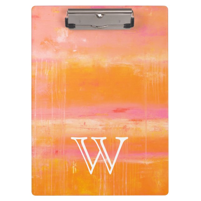 Monogram | Caribbean Sky Clipboard (Front)