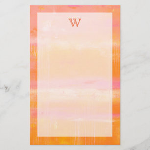Monogram Caribbean Sky Stationery