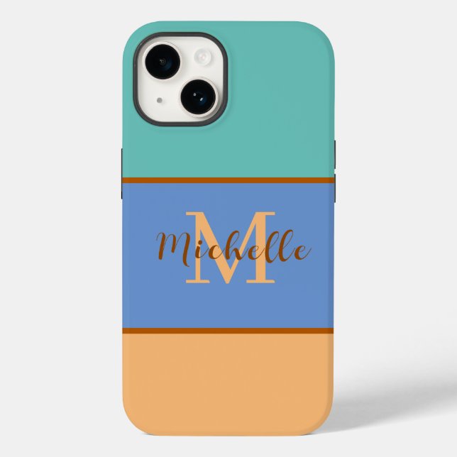 Monogram  Case-Mate iPhone 14 case (Back)