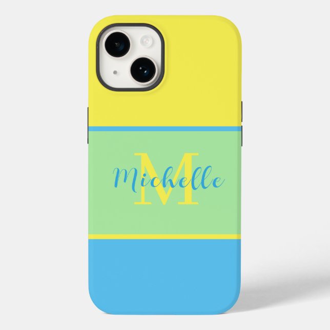 Monogram  Case-Mate iPhone 14 case (Back)