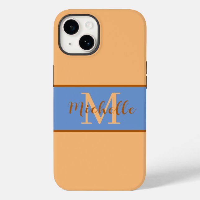 Monogram  Case-Mate iPhone 14 case (Back)