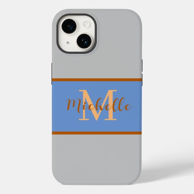 Monogram  Case-Mate iPhone 14 case (Back)
