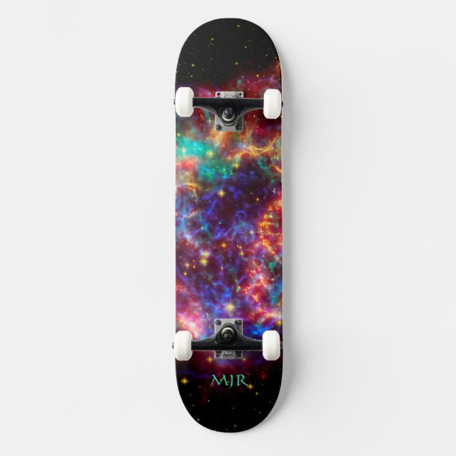 Monogram Cassiopeia, Milky Ways Youngest Supernova Skateboard (Front)