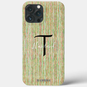 Monogram Cell Phone Case HAMbyWG - Tan