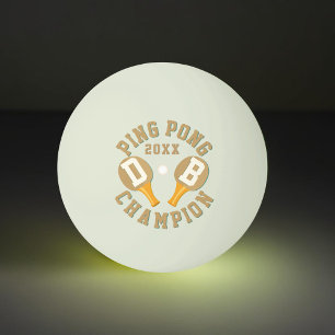 Monogram Champion Glow in the Dark Ping Pong Ball 