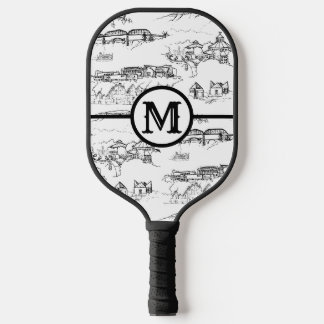 Monogram Chattanooga Toile Pickleball Paddle