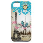Monogram Cherry Blossom Bird Effiel Tower Paris