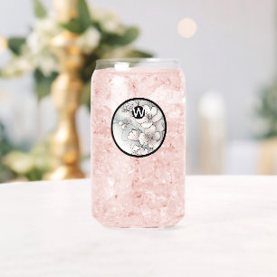 Monogram Cherry Blossom Glass