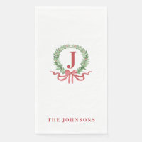 Monogram Christmas Wreath