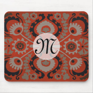 Monogram Cinnabar Suzani I Mouse Mat