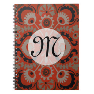 Monogram Cinnabar Suzani I Notebook