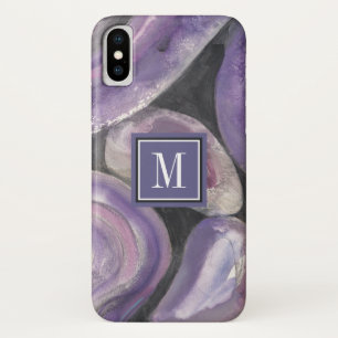 Monogram   Circle Rain iPhone X Case