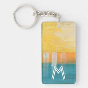 Monogram   Citrus Fields I Key Ring