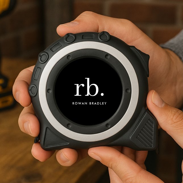 Monogram Classic Elegant Minimal Black and White 1 (Creator Uploaded)