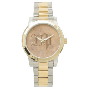 Monogram Classy Stone Look Watch