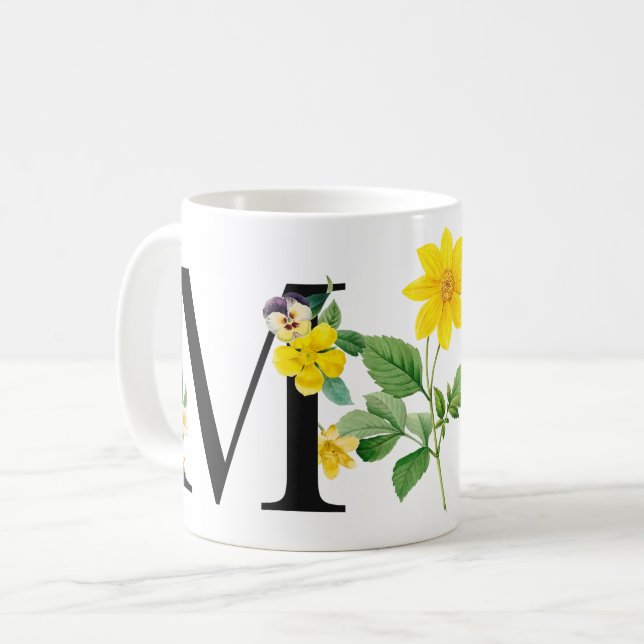 Monogram Coffee Mug (Front Left)