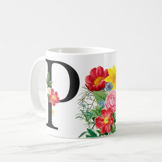 Monogram Coffee Mug (Front Left)