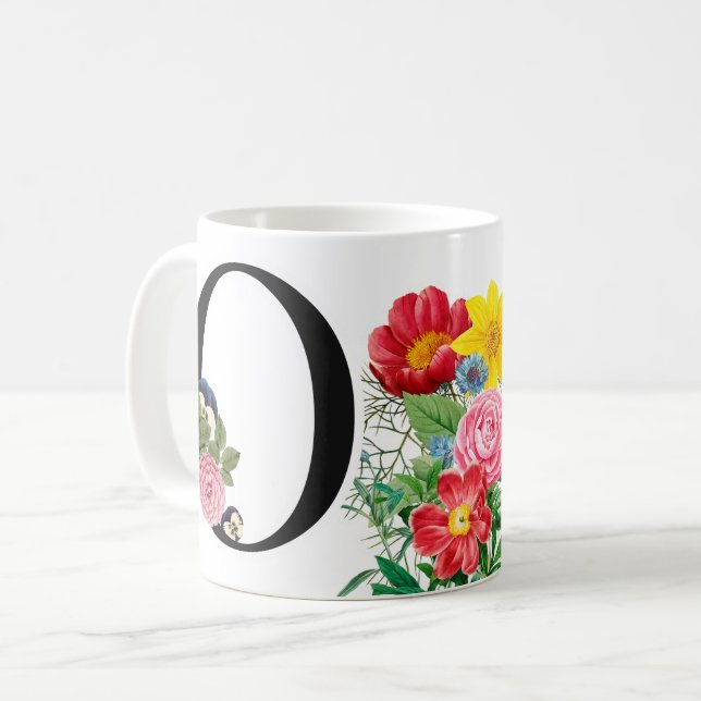 Monogram Coffee Mug (Front Left)