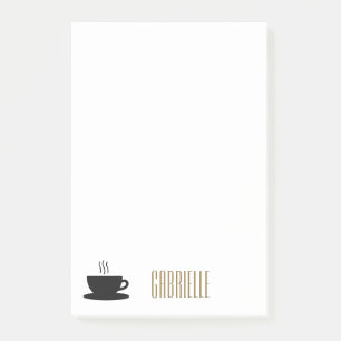 MONOGRAM COFFEE Post-It Notes
