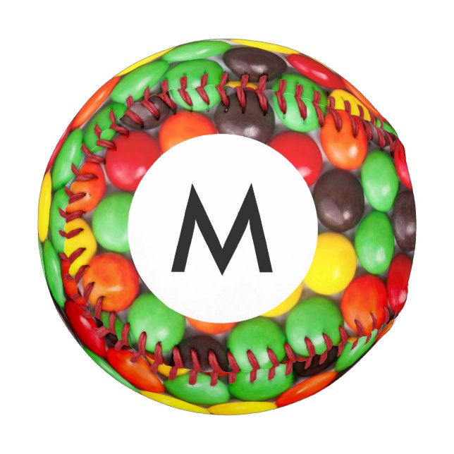 Monogram Colourful candies Baseball (Front Left)