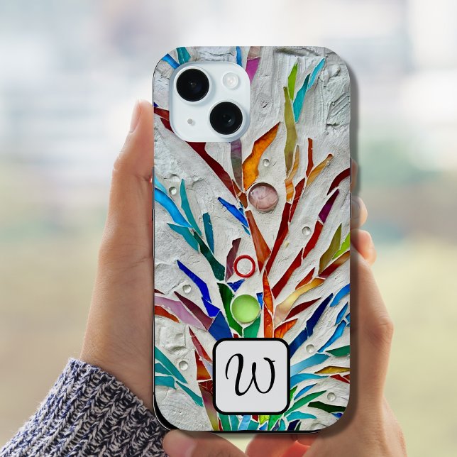 Monogram Colourful  Case-Mate iPhone Case (Creator Uploaded)