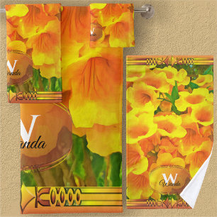 Monogram Copa de Oro Bath Towel Set