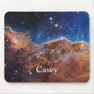Monogram Cosmic Cliffs Carina Nebula Telescope Mouse Mat