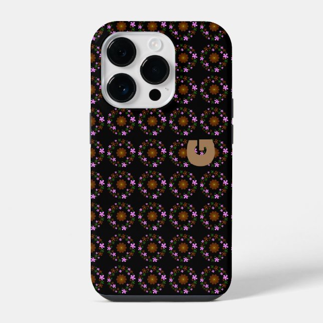  Monogram Customise Home Decor iPhone Case (Back)