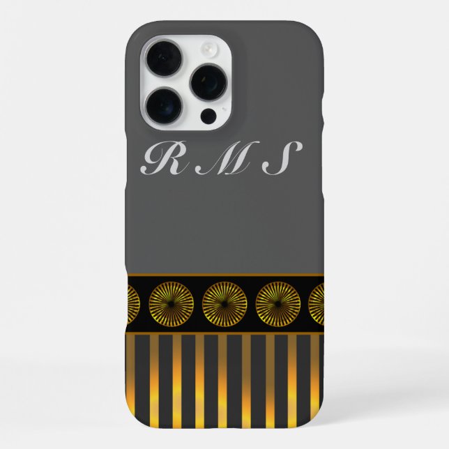Monogram Customise iPhone 7 Plus, Barely There Case (Back)