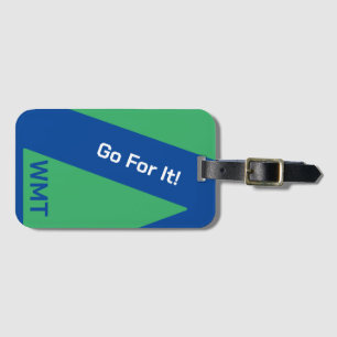 Monogram/Customised Luggage Tag