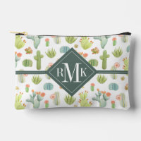 Monogram | Cute Cactus Standing Pattern