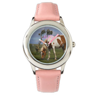 Monogram Cute Wild Pony on Dartmoor Watch