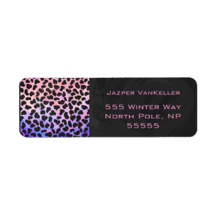 Monogram Dalmatian Black and Pink