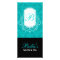 Monogram Damask Design Rack Card