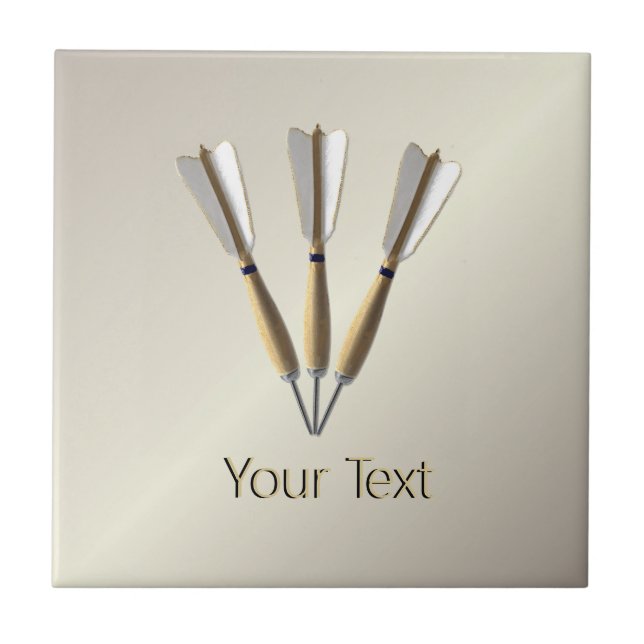 Monogram Darts Design Tile (Front)