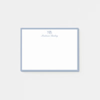 Monogram Decorative Typography | Dusty Blue